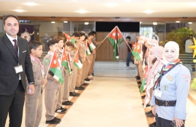 الأميرة سمية ترعى حفل تخريج الفوج 36 فوج التحدي  من طلبة مدارس الحكمة الثانوية - صور
