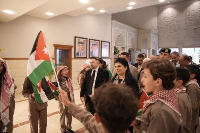 الأميرة سمية ترعى حفل تخريج الفوج 36 فوج التحدي  من طلبة مدارس الحكمة الثانوية - صور