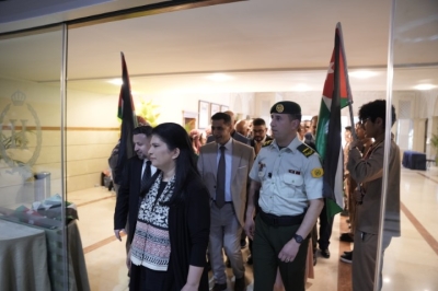 الأميرة سمية ترعى حفل تخريج الفوج 36 فوج التحدي  من طلبة مدارس الحكمة الثانوية - صور