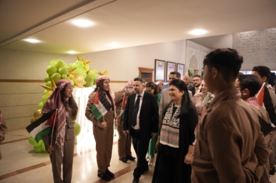 الأميرة سمية ترعى حفل تخريج الفوج 36 فوج التحدي  من طلبة مدارس الحكمة الثانوية - صور