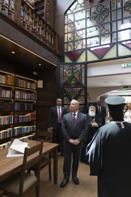 الملك يفتتح جامعة المغطس الأرثوذكسية الدولية في موقع عمّاد السيد المسيح (المغطس) - صور