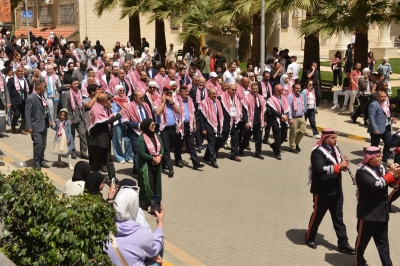 جامعة البترا تحتفي بـ80 عاماً من الاستقلال بمهرجان وطني مهيب ومعرض للجاليات والجيش العربي
