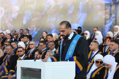 جامعة عمان العربية تحتفل بتخريج الفوج السادس والعشرين من طلبتها في رحاب الجامعة
