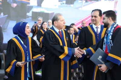 جامعة عمان العربية تحتفل بتخريج الفوج السادس والعشرين من طلبتها في رحاب الجامعة