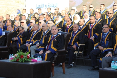 جامعة عمان العربية تحتفل بتخريج الفوج السادس والعشرين من طلبتها في رحاب الجامعة