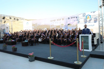 جامعة عمان العربية تحتفل بتخريج الفوج السادس والعشرين من طلبتها في رحاب الجامعة
