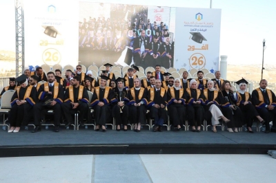 جامعة عمان العربية تحتفل بتخريج الفوج السادس والعشرين من طلبتها في رحاب الجامعة