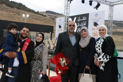 جامعة عمان العربية تحتفل بتخريج الفوج السادس والعشرين من طلبتها في رحاب الجامعة