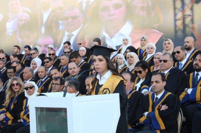 جامعة عمان العربية تحتفل بتخريج الفوج السادس والعشرين من طلبتها في رحاب الجامعة