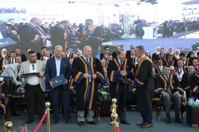 جامعة عمان العربية تحتفل بتخريج الفوج السادس والعشرين من طلبتها في رحاب الجامعة