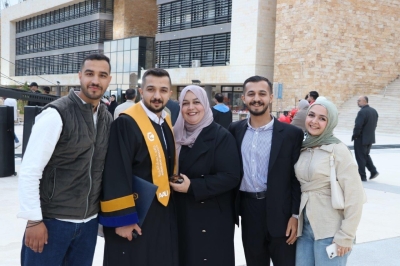 جامعة عمان العربية تحتفل بتخريج الفوج السادس والعشرين من طلبتها في رحاب الجامعة