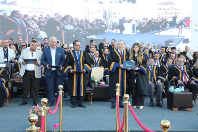 جامعة عمان العربية تحتفل بتخريج الفوج السادس والعشرين من طلبتها في رحاب الجامعة