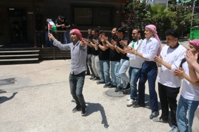 موظفو الأسواق الحرة يحتفلون بالاستقلال  - صور