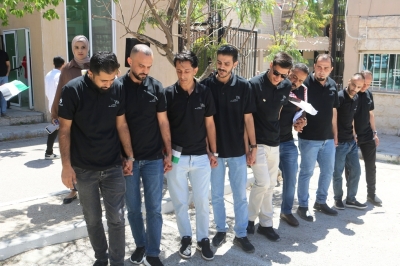 موظفو الأسواق الحرة يحتفلون بالاستقلال  - صور