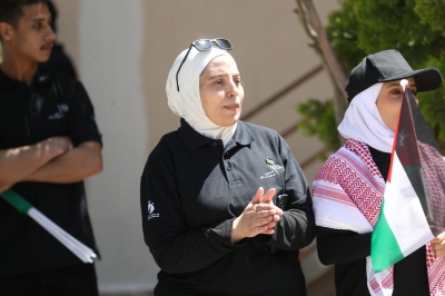 موظفو الأسواق الحرة يحتفلون بالاستقلال  - صور