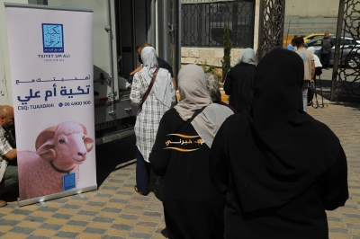 تكية أم علي تباشر توزيع لحوم الأضاحي المحلية الطازجة على 6,252 أسرة في ثاني أيام عيد الأضحى المبارك