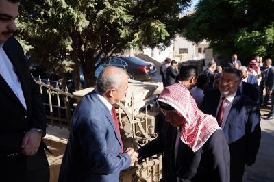 جاهة الإعلامي حمزة نايف المعاني - صور