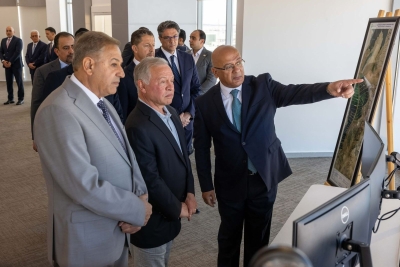 الملك يزور مصانع شركة البوتاس العربية في غور الصافي ويفتتح عدداً من مشاريعها الاستراتيجية والتوسعية الكبرى