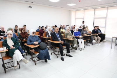 نادي اللغة الإنجليزية في جامعة عمان العربية ينظم مسابقة أفضل عرض تقديمي