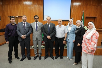 رئيس جامعة عمان العربية يحاضر في جامعة دمشق حول التصنيفات العالمية وآفاق التعاون الأكاديمي