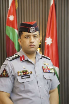 مبارك الترفيع ..  العقيد الركن نائل الدبوبي قائد قوات الدرك باقليم الوسط