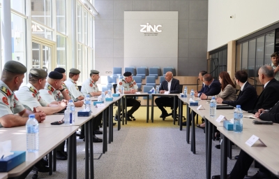 الحنيطي يزور منصة زين للإبداع ومركز زين الإقليمي للبيانات