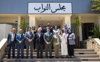 عضو المكتب السياسي في حزب الاتحاد الوطني الأردني النائب ميسون القوابعة تناقش مع ناشطين اجتماعيين مسودة قانون الإدارة المحلية