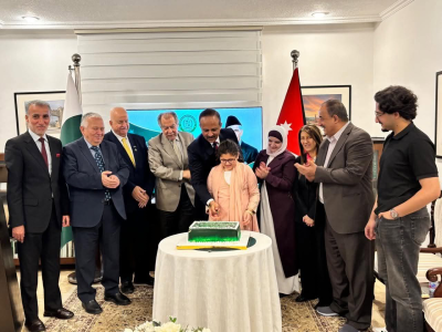 السفارة الباكستانية في عمّان تحتفي بمرور 150 عاماً على ميلاد القائد محمد علي جناح