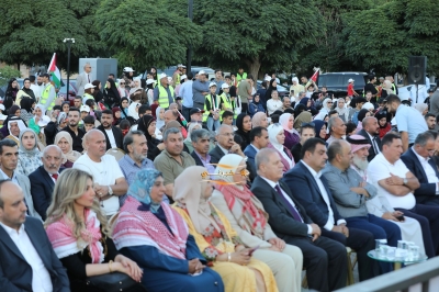 حزب الاتحاد الوطني الأردني يشارك في الاحتفال الوطني الكبير بحدائق الحسين