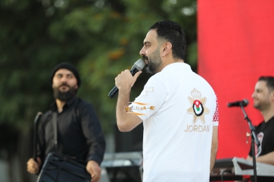 حزب الاتحاد الوطني الأردني يشارك في الاحتفال الوطني الكبير بحدائق الحسين