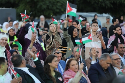 حزب الاتحاد الوطني الأردني يشارك في الاحتفال الوطني الكبير بحدائق الحسين