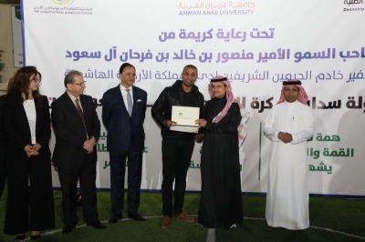 برعاية سفير خادم الحرمين الشريفين… جامعة عمان العربية تختتم بطولة سداسي كرة القدم للطلبة السعوديين الدارسين في الجامعات الأردنية