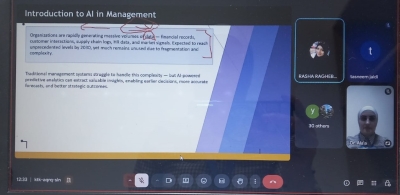 كلية الأعمال في عمان العربية تنظم ورشة تدريبية لطلبتها بالتعاون مع جامعة مالايا الماليزية