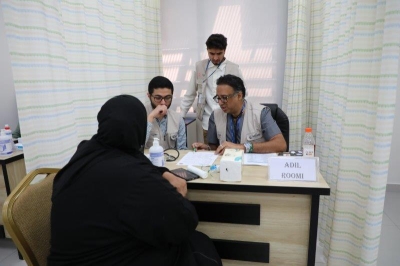 جامعة عمان العربية تستقبل وفداً من الأطباء الأمريكيين في اليوم الطبي المجاني