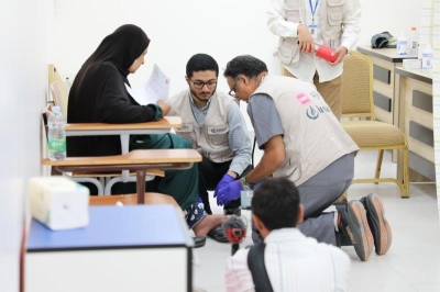 جامعة عمان العربية تستقبل وفداً من الأطباء الأمريكيين في اليوم الطبي المجاني