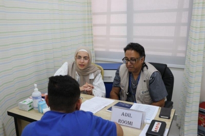 جامعة عمان العربية تستقبل وفداً من الأطباء الأمريكيين في اليوم الطبي المجاني