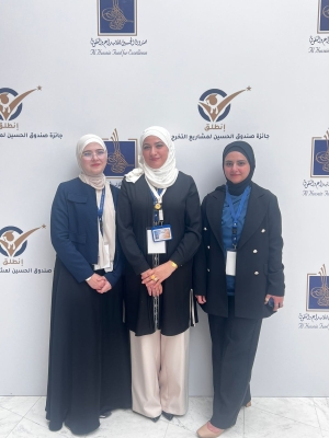 عدد من مشاريع طلبة جامعة عمان العربية تتأهل للمعرض النهائي في مسابقة الحسين لمشاريع التخرج (انطلق)
