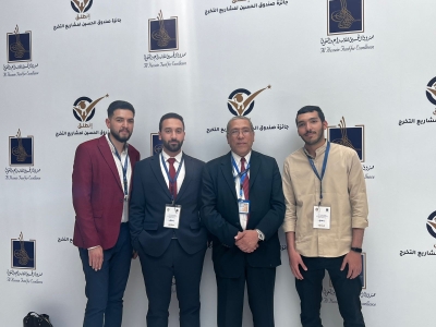 عدد من مشاريع طلبة جامعة عمان العربية تتأهل للمعرض النهائي في مسابقة الحسين لمشاريع التخرج (انطلق)