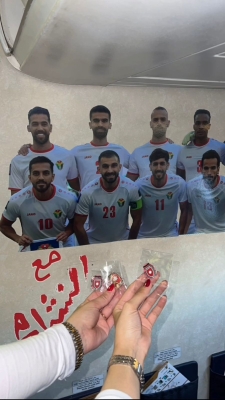 الأردنية للطيران تؤكد دعمها للنشامى في كأس العالم - فيديو وصور