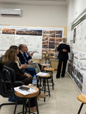 طلبة هندسة العمارة في (عمان العربية) يناقشون مشاريع تخرج نوعية تهدف لخدمة المجتمع المحلي