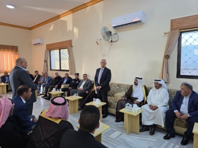 العيسوي ينقل تعازي الملك وولي العهد إلى عشيرة الرحامنة 