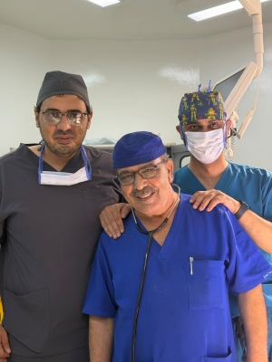 العطين والشطناوي يجريان عمليات نوعية تُعيد الأمل لـ10 أطفال 