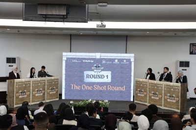 جامعة عمان العربية تستضيف التصفيات الوطنية لمسابقة Speak Up Arena بمشاركة عدد من الجامعات الأردنية