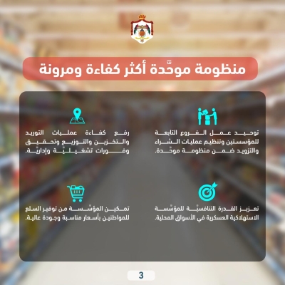 الحكومة تنشر أبرز ملامح مشروع قانون إلغاء قانون المؤسسة الاستهلاكية المدنية