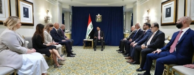 الصفدي يلتقي رئيس الوزراء العراقي في واشنطن
