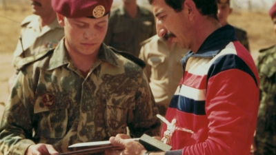 الملك ينعى الرائد المظلي المتقاعد سميح جنكات