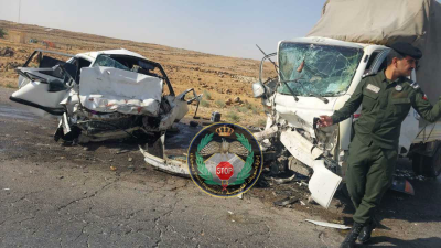 انحراف مركبة على طريق الأزرق – الزرقاء