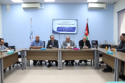 مهندسون يؤدون القسم القانوني في فرع معان بحضور نقيب المهندسين غوشة