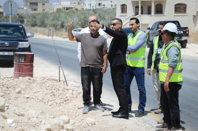 التميمي يتفقد مشروع مسار طريق إربد الدائري ويوجّه بتسريع الأعمال الكهربائية ضمن مسار المشروع