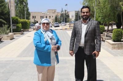 حزب الإتحاد الوطني الأردني يشارك في البازار الحزبي السياسي بجامعة عجلون الوطنية